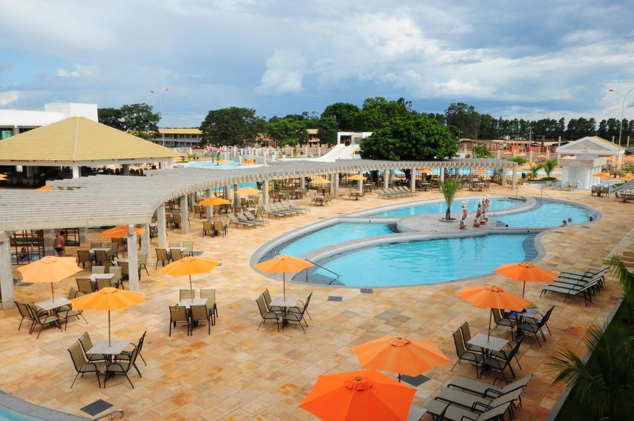 Lacqua Diroma Hotel Com Parque Aquatico 24 Horas Caldas Novas Eksteriør billede