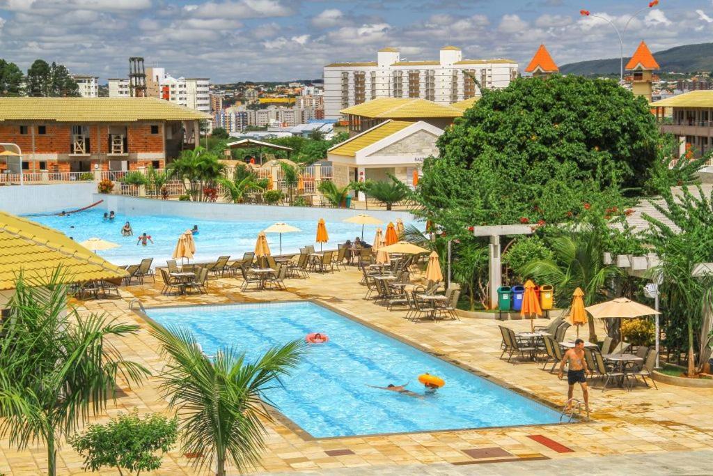 Lacqua Diroma Hotel Com Parque Aquatico 24 Horas Caldas Novas Eksteriør billede